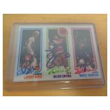 SPORTS CARD - SEE DESCR - BIRD, ERVING, JOHNSON SPORTS CARD - SEE DESCR - BIRD, ERVING, JOHNSON