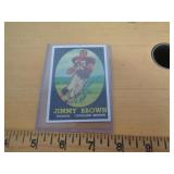 SPORTS CARD - SEE DESCR - BROWN SPORTS CARD - SEE DESCR - BROWN
