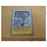 SPORTS CARD - SEE DESCR - MAYS & MUSIAL SPORTS CARD - SEE DESCR - MAYS & MUSIAL