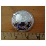 FRANKLIN MINT SILVERPLATED - CIVIL WAR FRANKLIN MINT SILVERPLATED - CIVIL WAR