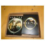 HEROS SEASON 1 & 2 DVDS HEROS SEASON 1 & 2 DVDS