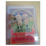 SPORTS CARD - SEE DESCR - GEHRIG & RUTH SPORTS CARD - SEE DESCR - GEHRIG & RUTH