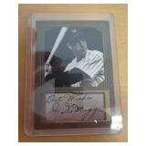 SPORTS CARD - SEE DESCR - DIMAGGIO SPORTS CARD - SEE DESCR - DIMAGGIO