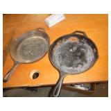2 - LODGE SKILLETS 2 - LODGE SKILLETS