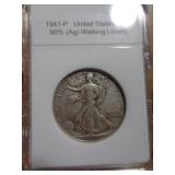 1941P WALKING LIBERTY HALF 1941P WALKING LIBERTY HALF