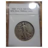 1938P WALKING LIBERTY HALF 1938P WALKING LIBERTY HALF