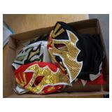 LOT OF WRESLING MASKS LOT OF WRESLING MASKS