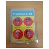 SPORTS CARD - SEE DESCR - 1963 ROOKIE STARS SPORTS CARD - SEE DESCR - 1963 ROOKIE STARS