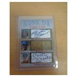 SPORTS CARD - SEE DESCR - CLEMENTE,BANKS & MANTLE SPORTS CARD - SEE DESCR - CLEMENTE,BANKS & MANTLE