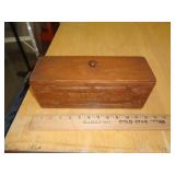 WOOD RECIPE BOX WOOD RECIPE BOX