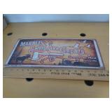 MARBLES WOOD SAFETY AXE SIGN MARBLES WOOD SAFETY AXE SIGN
