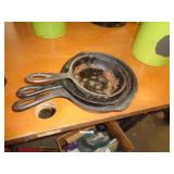 9' SKILLET AND 2 MORE SKILLETS 9' SKILLET AND 2 MORE SKILLETS