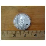 FRANKLIN MINT SILVERPLATED - OBAMA FRANKLIN MINT SILVERPLATED - OBAMA