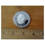 FRANKLIN MINT SILVERPLATED - NATIVE AMERICAN FRANKLIN MINT SILVERPLATED - NATIVE AMERICAN