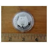 FRANKLIN MINT SILVERPLATED - MARINE CORPS FRANKLIN MINT SILVERPLATED - MARINE CORPS