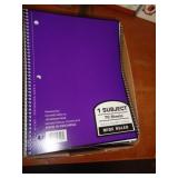 LOT OF 1 SUBJECT NOTEBOOKS APPROX 8 PER LOT LOT OF 1 SUBJECT NOTEBOOKS APPROX 8 PER LOT