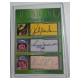 SPORTS CARD-SEE DESCR - HENDERSON,JACKSON,MCGWIRE SPORTS CARD-SEE DESCR - HENDERSON,JACKSON,MCGWIRE