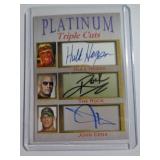 SPORTS CARD - SEE DESCR - HOGAN,ROCK,CENA SPORTS CARD - SEE DESCR - HOGAN,ROCK,CENA