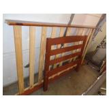 TWIN BED FRAME W HEAD & FOOT BOARD / W TWIN BED FRAME W HEAD & FOOT BOARD / W