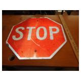 METAL STOP SIGN / UT METAL STOP SIGN / UT