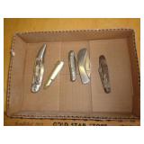 LOT OF 5 POCKET KNIVES LOT OF 5 POCKET KNIVES