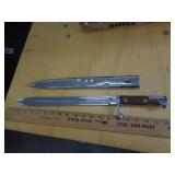 BAYONET W METAL SCABBARD BAYONET W METAL SCABBARD