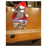 SOCK MONKEY IN THE BOX SOCK MONKEY IN THE BOX