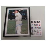 8X10 PHOTO W CERT - JOE DIMAGGIO 8X10 PHOTO W CERT - JOE DIMAGGIO