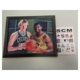 8X10 PHOTO W CERT - LARRY BIRD & MAGIC JOHNSON 8X10 PHOTO W CERT - LARRY BIRD & MAGIC JOHNSON