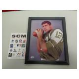 8X10 PHOTO W CERT - JOE NAMATH 8X10 PHOTO W CERT - JOE NAMATH