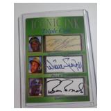 SPORTS CARD-SEE DESCR-CLEMENTE,STARGELL,BONDS SPORTS CARD-SEE DESCR-CLEMENTE,STARGELL,BONDS