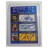 SPORTS CARD - SEE DESCR - CURRY,DURANT,WESTBROOK SPORTS CARD - SEE DESCR - CURRY,DURANT,WESTBROOK