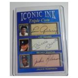 SPORTS CARD - SEE DESCR - GEHRIG,MANTLE,ROBINSON SPORTS CARD - SEE DESCR - GEHRIG,MANTLE,ROBINSON