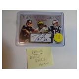 SPORTS CARD (COPY) BRADY ERROR BREES SIG. SPORTS CARD (COPY) BRADY ERROR BREES SIG.