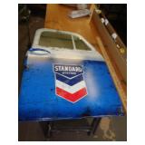 METAL SIGN W MIRROR / STANDARD STATION 32X23 METAL SIGN W MIRROR / STANDARD STATION 32X23