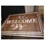 DOOR MAT 17X22 HEAVY RUBBER - WELCOME DOOR MAT 17X22 HEAVY RUBBER - WELCOME