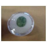 BRAZILIAN EMERALD / CUT & FACETED / 7.35 CT BRAZILIAN EMERALD / CUT & FACETED / 7.35 CT