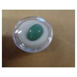 BRAZILIAN EMERALD / CABOCHON / 11.25 CT BRAZILIAN EMERALD / CABOCHON / 11.25 CT