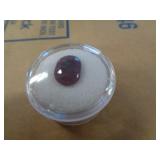 MADAGASCAR RUBY / CUT & FACETED / 9.85 CT MADAGASCAR RUBY / CUT & FACETED / 9.85 CT