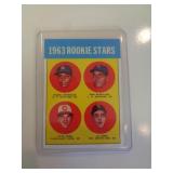 SPORTS CARD - 'COPY' - 1963 ROOKIE ALLSTARS SPORTS CARD - 'COPY' - 1963 ROOKIE ALLSTARS