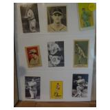 9-SPORTS CARDS - (COPIES)- MIXED BASEBALL 9-SPORTS CARDS - (COPIES)- MIXED BASEBALL