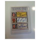 SPORTS CARD-'COPY'-MUSIAL,PUJOLS,GIBSON SPORTS CARD-'COPY'-MUSIAL,PUJOLS,GIBSON