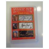 SPORTS CARD-'COPY'-JORDAN,PAYTON,BANKS SPORTS CARD-'COPY'-JORDAN,PAYTON,BANKS