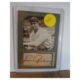 SPORTS CARD (COPY) GEHRIG SPORTS CARD (COPY) GEHRIG