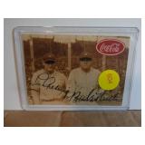 SPORTS CARD (COPY) GEHRIG & RUTH SPORTS CARD (COPY) GEHRIG & RUTH