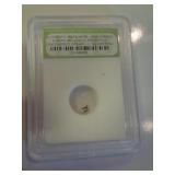 CERTIFIED METEORITE FRAGMENT CERTIFIED METEORITE FRAGMENT