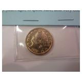 GOLD PLATED 1912 'V' NICKEL GOLD PLATED 1912 'V' NICKEL