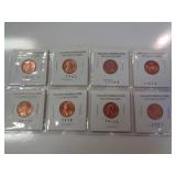 8 - BU LINCOLN CENTS 8 - BU LINCOLN CENTS