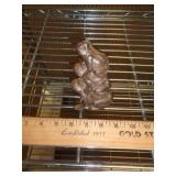 CAST IRON FROGS PAPERWEIGHT CAST IRON FROGS PAPERWEIGHT