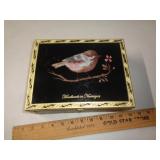 DECORATED WOOD CIGAR BOX DECORATED WOOD CIGAR BOX